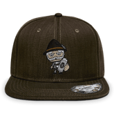 Da Oid Sinzer Bierkrug Cap Erwachsene Braun Meliert Baierbach Front